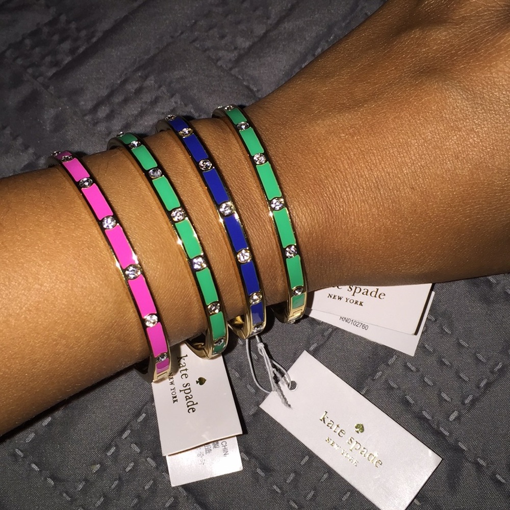 NEW! Kate Spade ♠️ Bangle Set - Picture 1 of 3